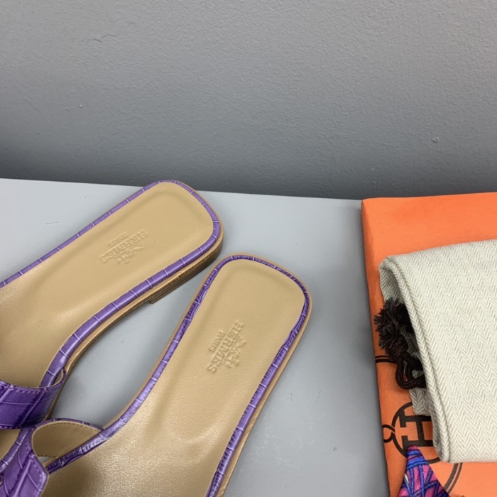 Hermes Oran Slippers Size 35-41  9-Color