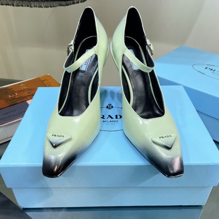 Prada Brushed Leather Pumps Size 35-41 5-Color