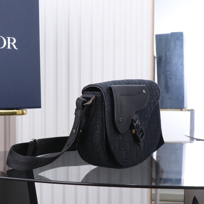 Dior Saddle Messenger Men Shoulder Bags Size 24.5*16.5*5.5cm