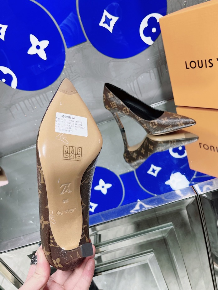 Louis Vuitton Signature Pumps Size 35-41 6-Color