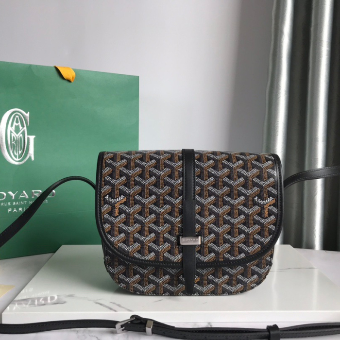 Goyard Belvedere Shoulder Bags for Men Size 22*16*7cm