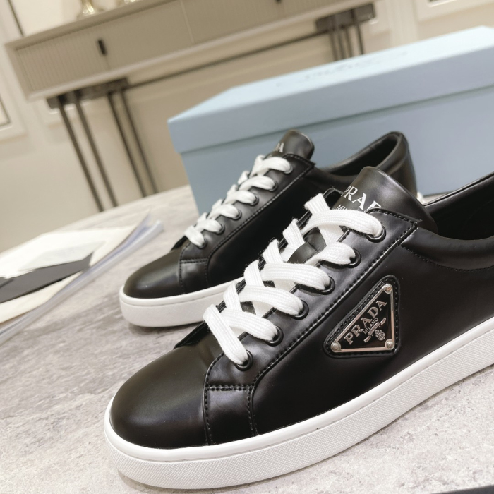 Prada Brushed Leather Sneaker Size 36-45   4-Color