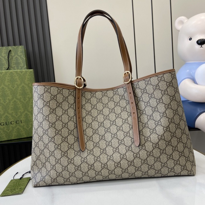 Gucci GG Emblem Women Shopping Bags Size 38*25*15cm