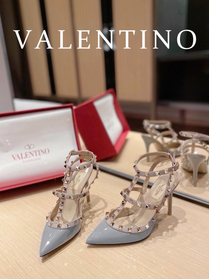 Valentino Rockstud Ankle Strap Pumps Size 35-41 11-Color