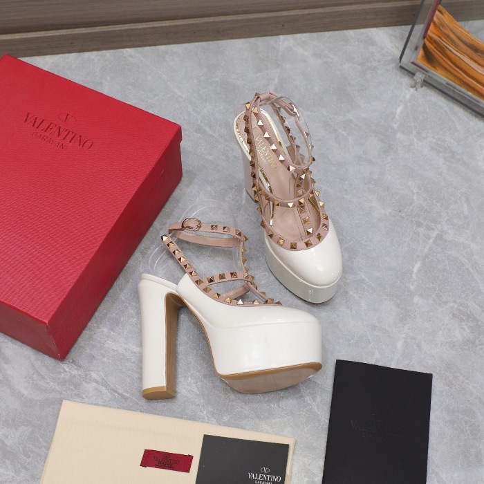 Valentino Rockstud Platform Pumps Size 35-41 6-Color