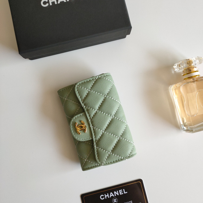 Chanel Card Holder Size 11*7.5*2cm 10-Color