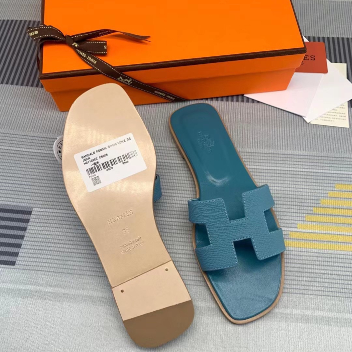 Hermes Oran Slippers Size 35-41  14-Color