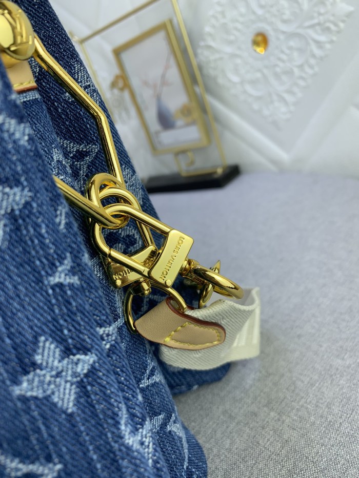 Louis Vuitton Monogram Coussin Denim Cowboy  Shoulder Bags Size 34*24*12cm