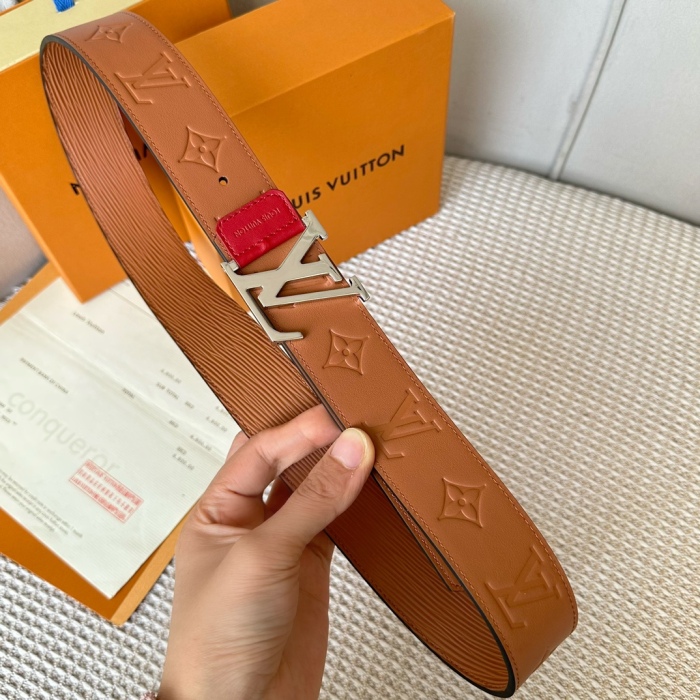 Louis Vuitton Men Belt Width 4cm