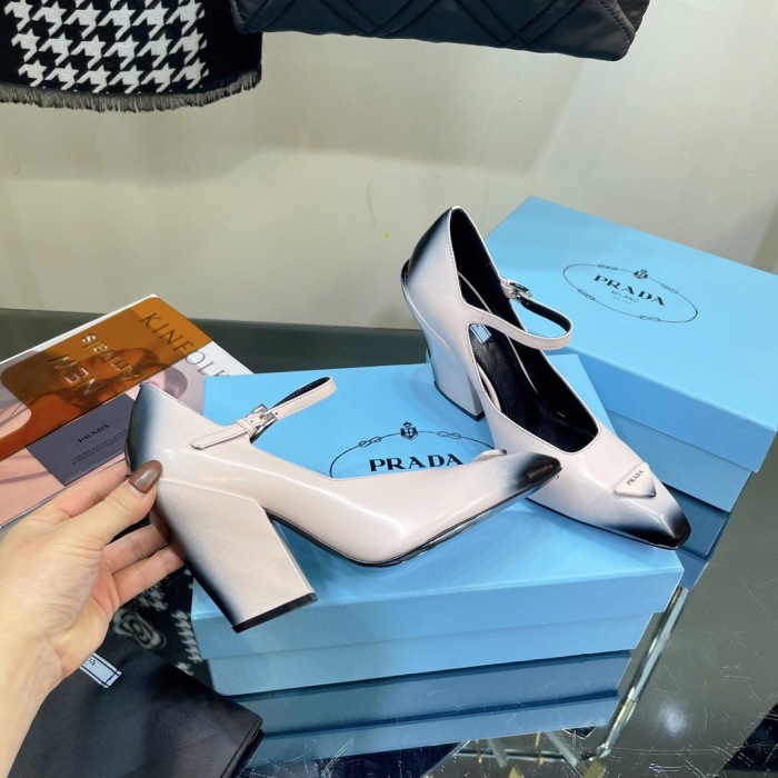 Prada Brushed Leather Pumps Size 35-41 5-Color