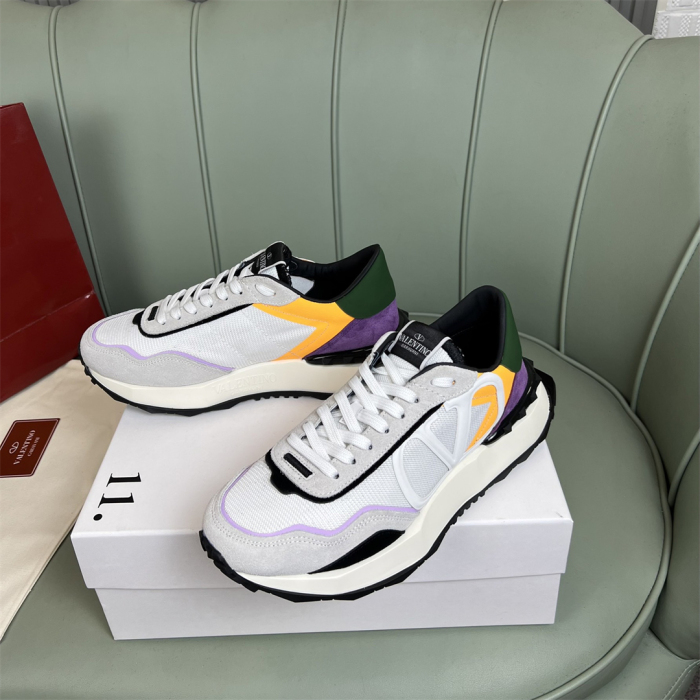 Valentino Lace and Mesh Lacerunner Sneaker Size 36-41   9-Color