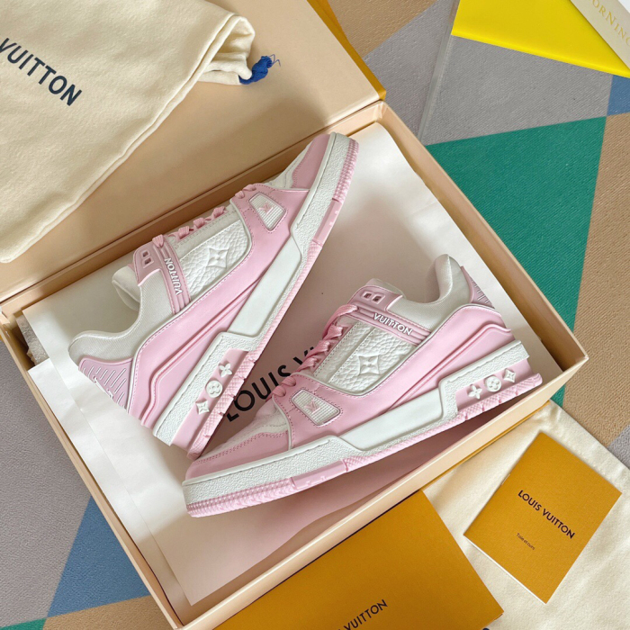 Louis Vuitton Trainer Monogram denim Sneaker Size 36-46 5-Color