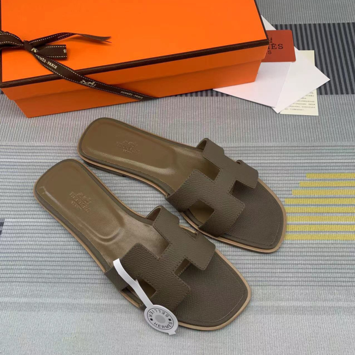 Hermes Oran Slippers Size 35-41  14-Color