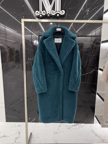 Max Mara Teddy fur long coat Size XS-M