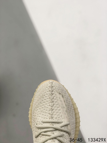 Yeezy 350 Boost 350 V2 Mens/Women Sneakers Shoes Light Yellow 36 - 45