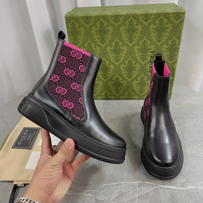 Gucci 23fw New Boots Unisex Size 35-46
