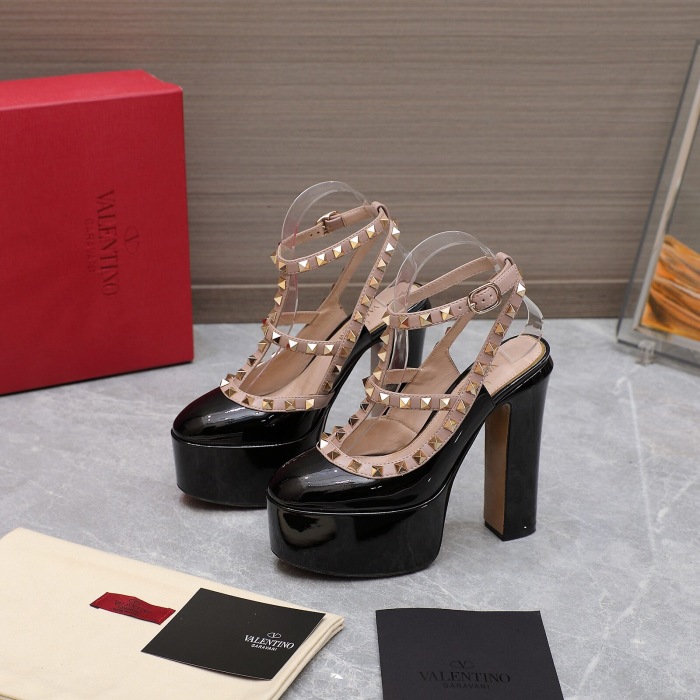 Valentino Rockstud Platform Pumps Size 35-41 6-Color