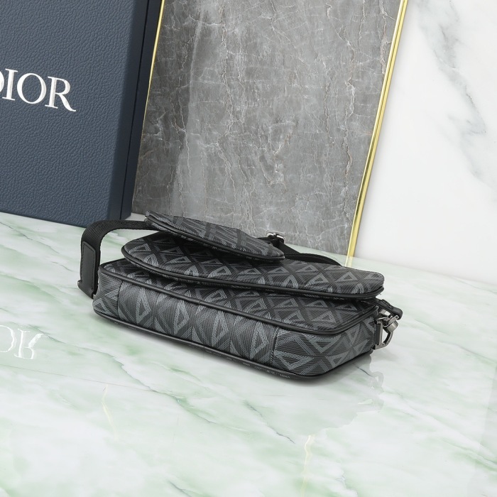 Dior CD Diamond Men Shoulder Bags Size 23*16.5*4cm