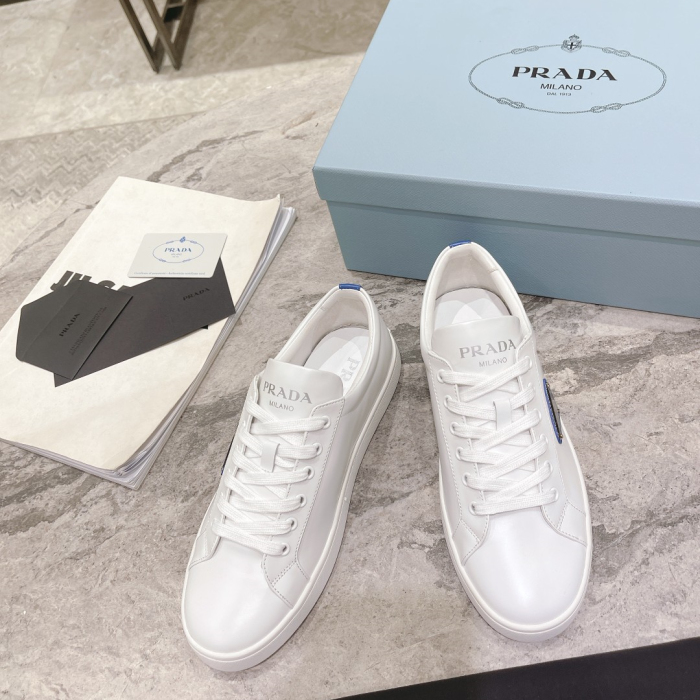 Prada Brushed Leather Sneaker Size 36-45   4-Color