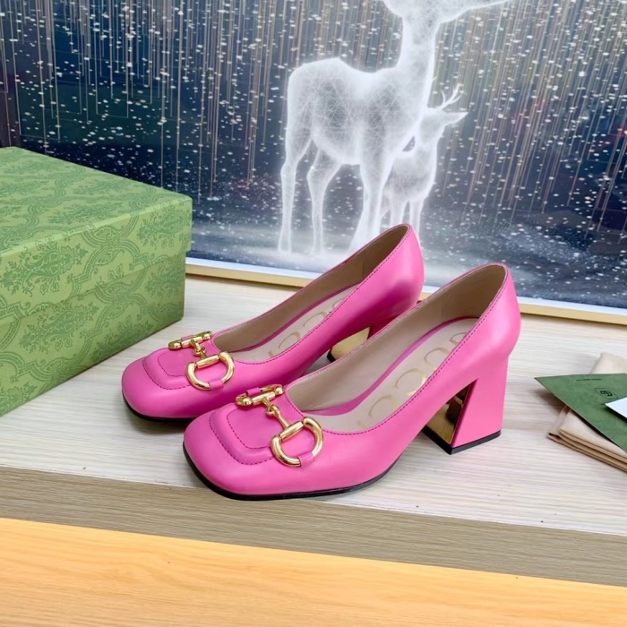 Gucci With Horsebit Pumps Size 35-41 4-Color