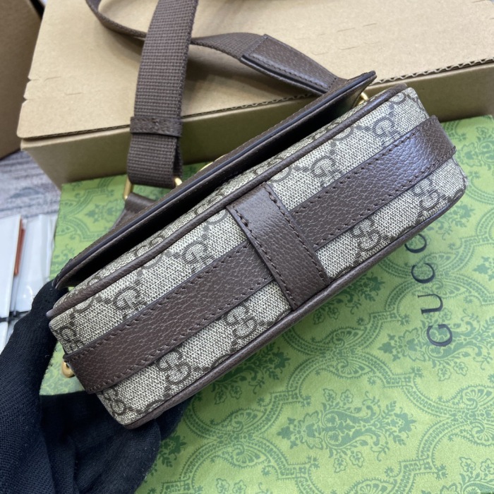 Gucci Ophidia Super-Mini Shoulder Bags Size 18.5*10*5.5cm