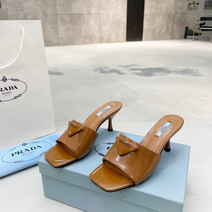 Prada Brushed Leather Pumps  Size 35-41 6-Color