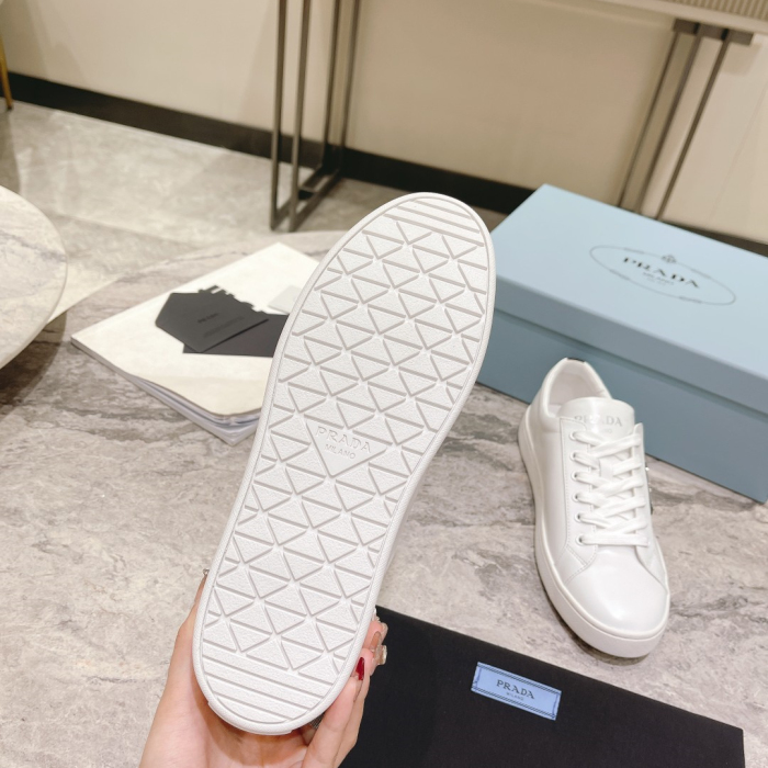 Prada Brushed Leather Sneaker Size 36-45   4-Color