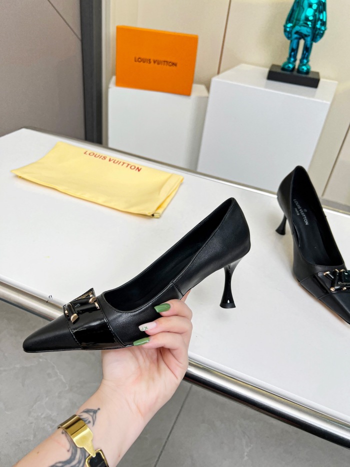 Louis Vuitton Signature Pumps Size 35-41 4-Color