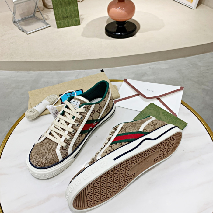 Men's GG Gucci Tennis 1977 sneaker Size 35-46 4-Color