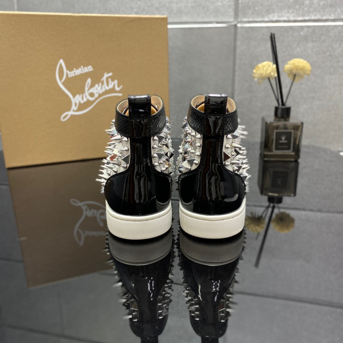Christian Louboutin Lou Pik Pik High-Top Sneaker Size 36-46  6-Color