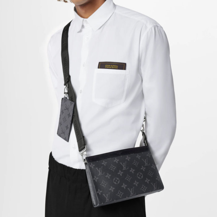 Louis Vuitton M81124 Gaston Wearable Wallet Men Bags Size 24*14.5*4.5cm