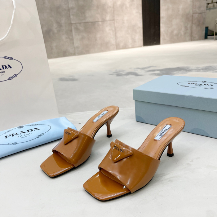 Prada Brushed Leather Pumps  Size 35-41 6-Color