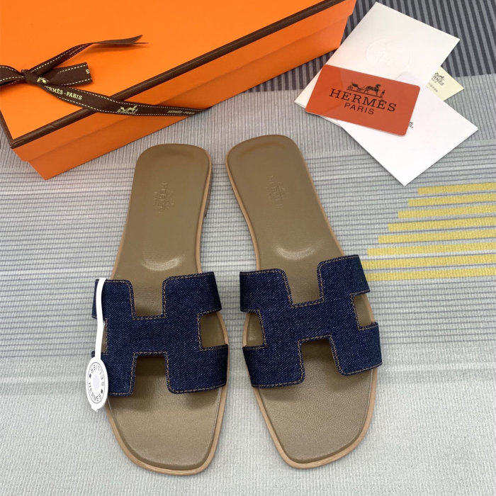 Hermes Oran Slippers Size 35-41  5-Color