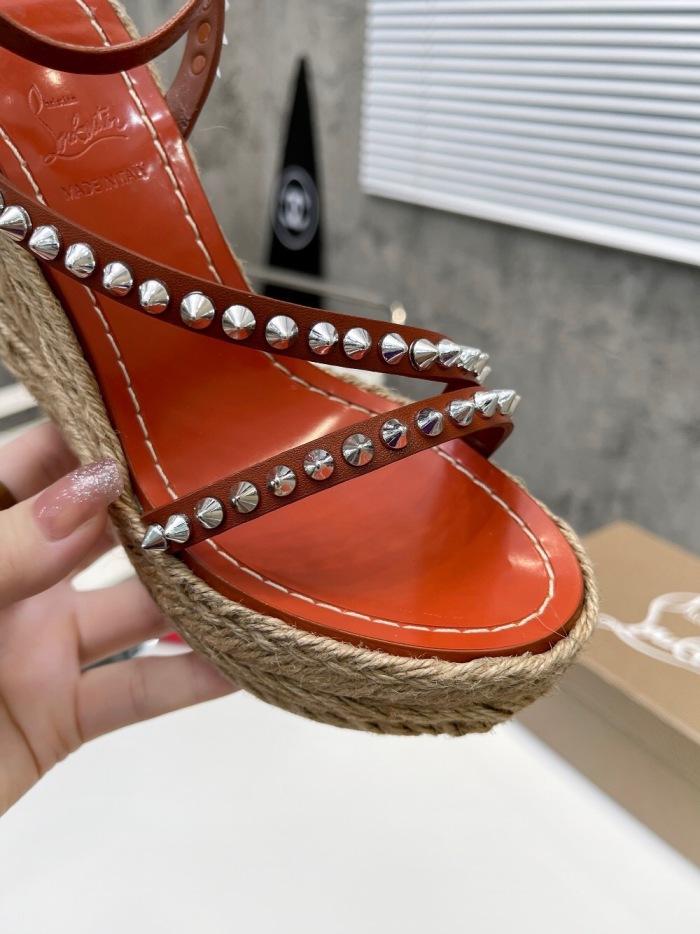 Christian Louboutin Mafaldina Zeppa Pumps Size 35-41 4-Color