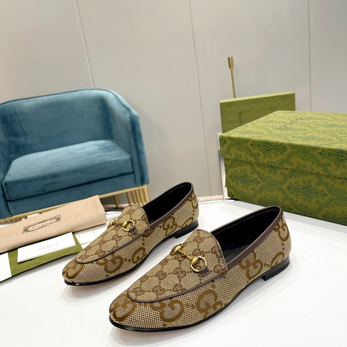 Gucci Jordaan GG Flora Loafers Size 35-41 5-Color