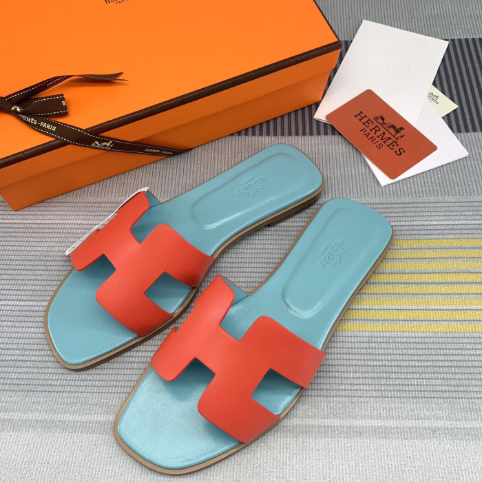 Hermes Oran Slippers Size 35-41  5-Color