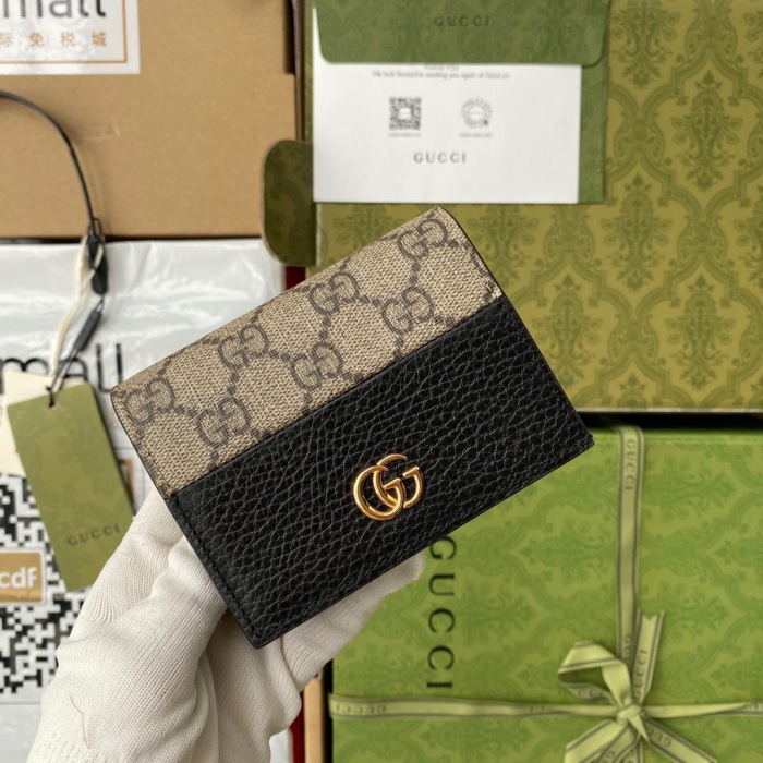 Gucci GG Marmont card case wallet Size 11*8*2.5cm Style: 658610