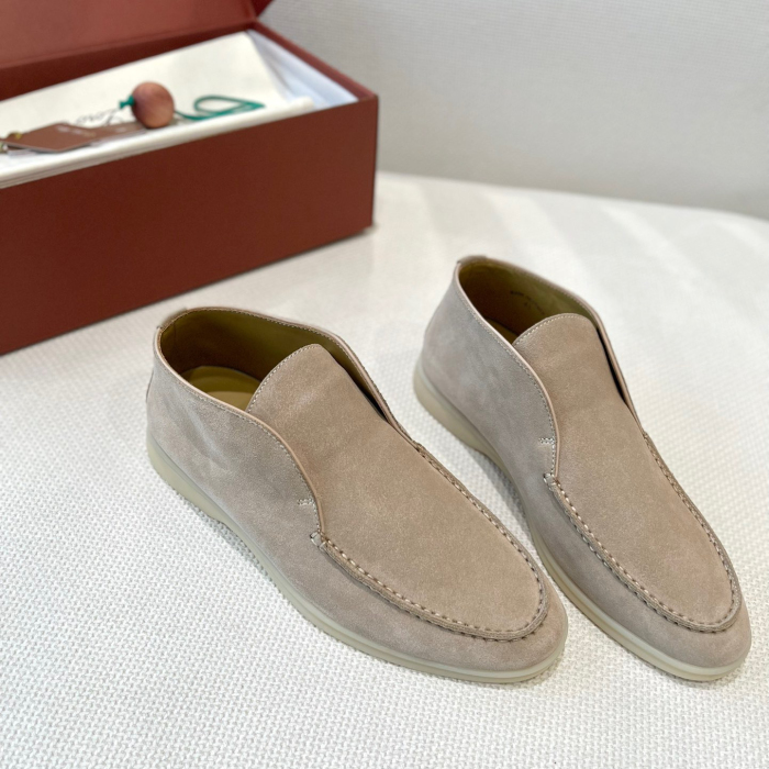 Loro Piana Unisex Loafers High Top Size 36-45
