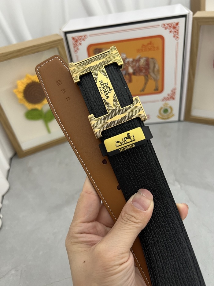 Hermes Men Belt Width 3.8cm