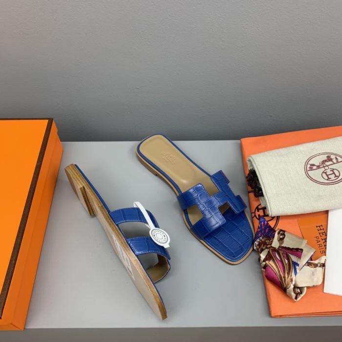 Hermes Oran Slippers Size 35-41  9-Color