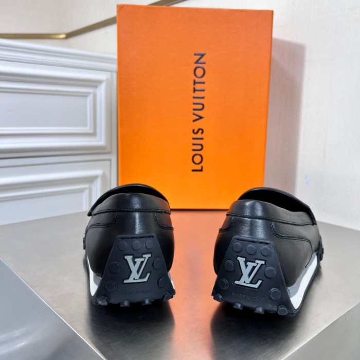 Louis Vuitton LV Racer Moccasin Loafers Size 39-45 4-Color