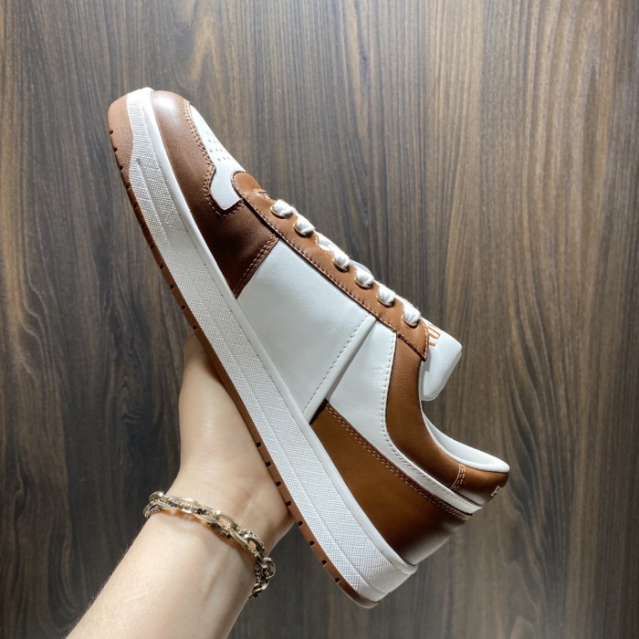 Prada Downtown Leather Sneaker Size 36-45   10-Color