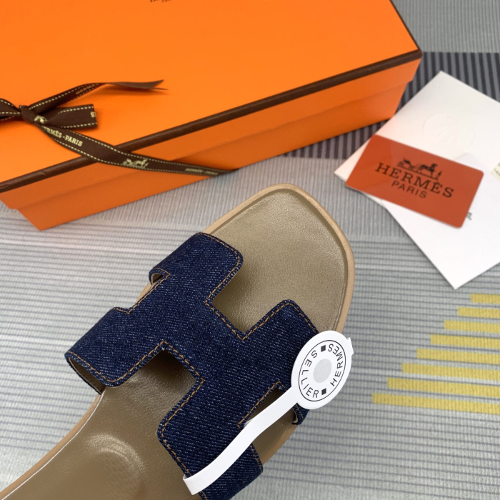 Hermes Oran Slippers Size 35-41  5-Color