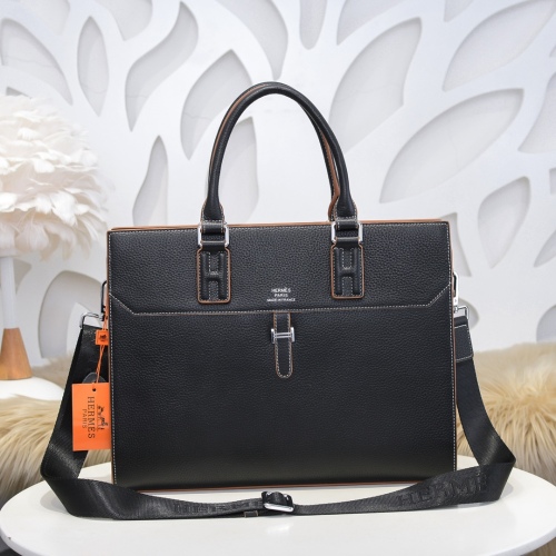 Hermes Mens Handbags Shoulder Bags  39*30*7cm