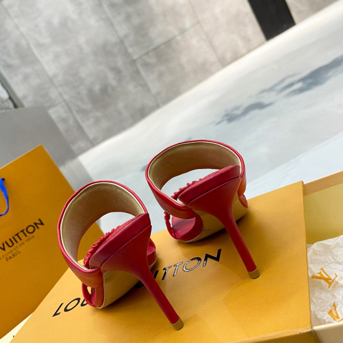 Louis Vuitton Drapy Pumps Size 36-41 Height 8.5cm   4-Color