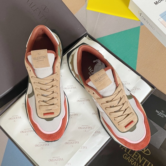 Valentino Netrunner Fabric Sneaker Size 36-45   4-Color