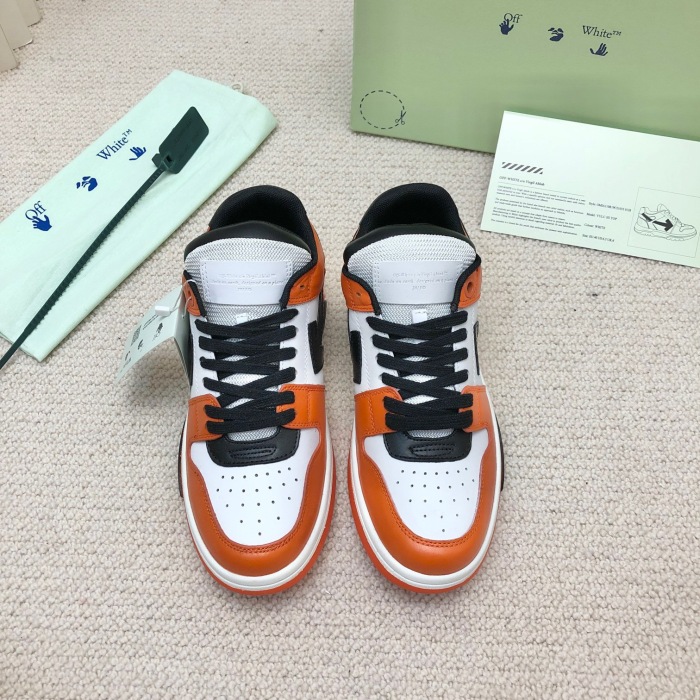 OFF White Out of Office Calf Leather Sneaker Size 35-45   6-Color