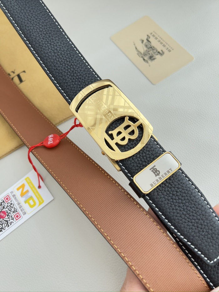Burberry Men Belt Width 3.5cm