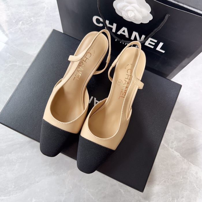 Chanel Slingbacks Pumps Size 35-41 2-Color