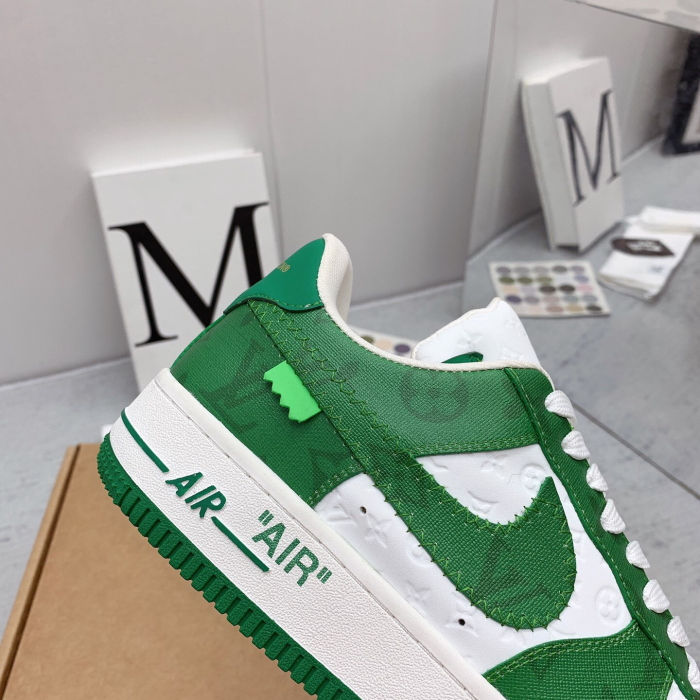 Louis Vuitton x Off White x Air Force 1 Sneaker Size 36-45   9-Color